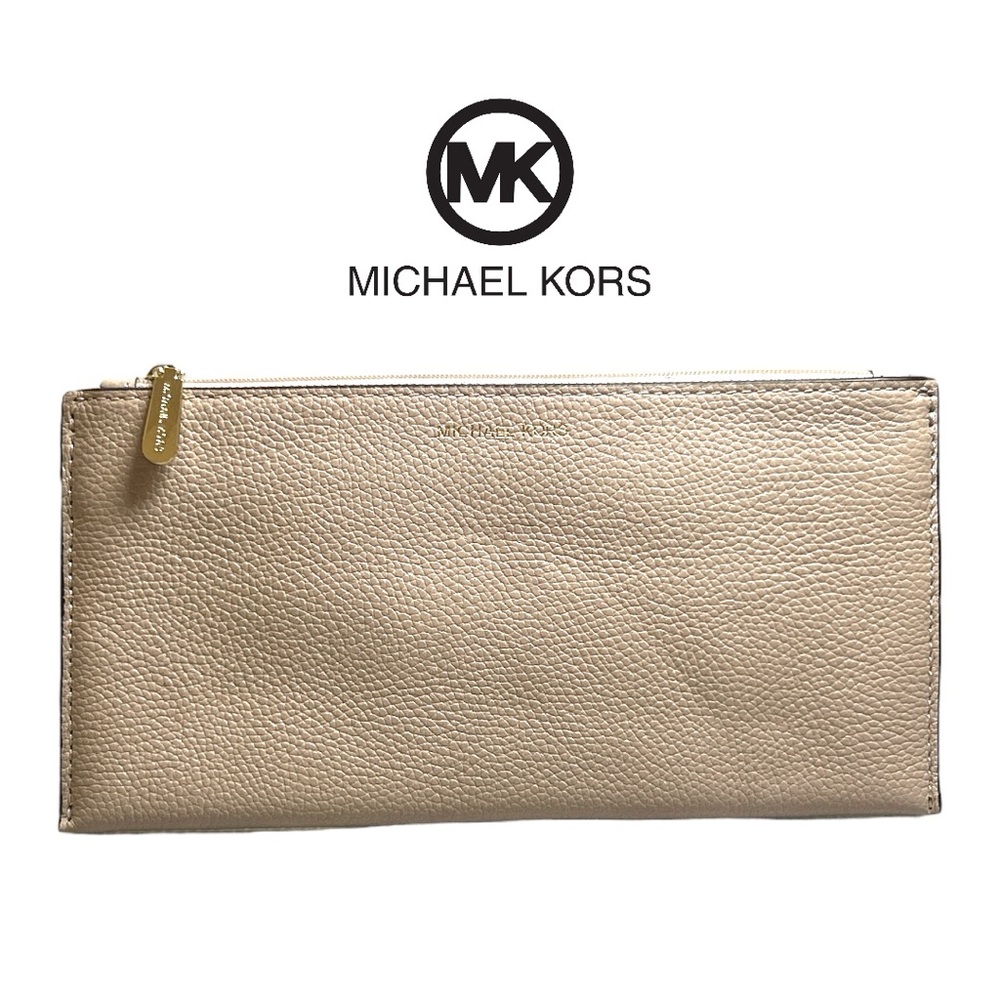 Michael Kors Saffiano‎ Leather Clutch